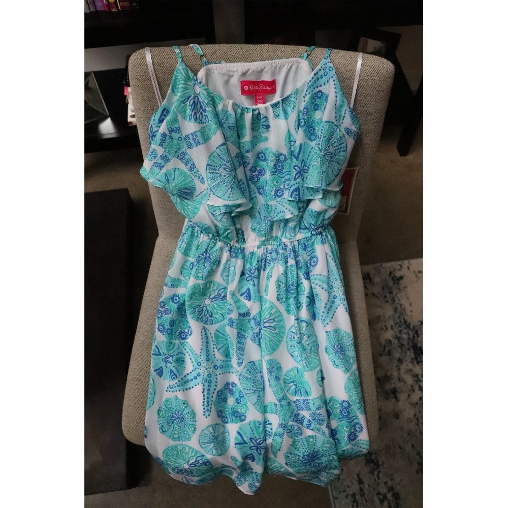 Lilly Pulitzer For Target Blue Sea Urchin Dress